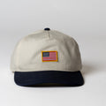Flag Patch Two Tone Snapback Hat
