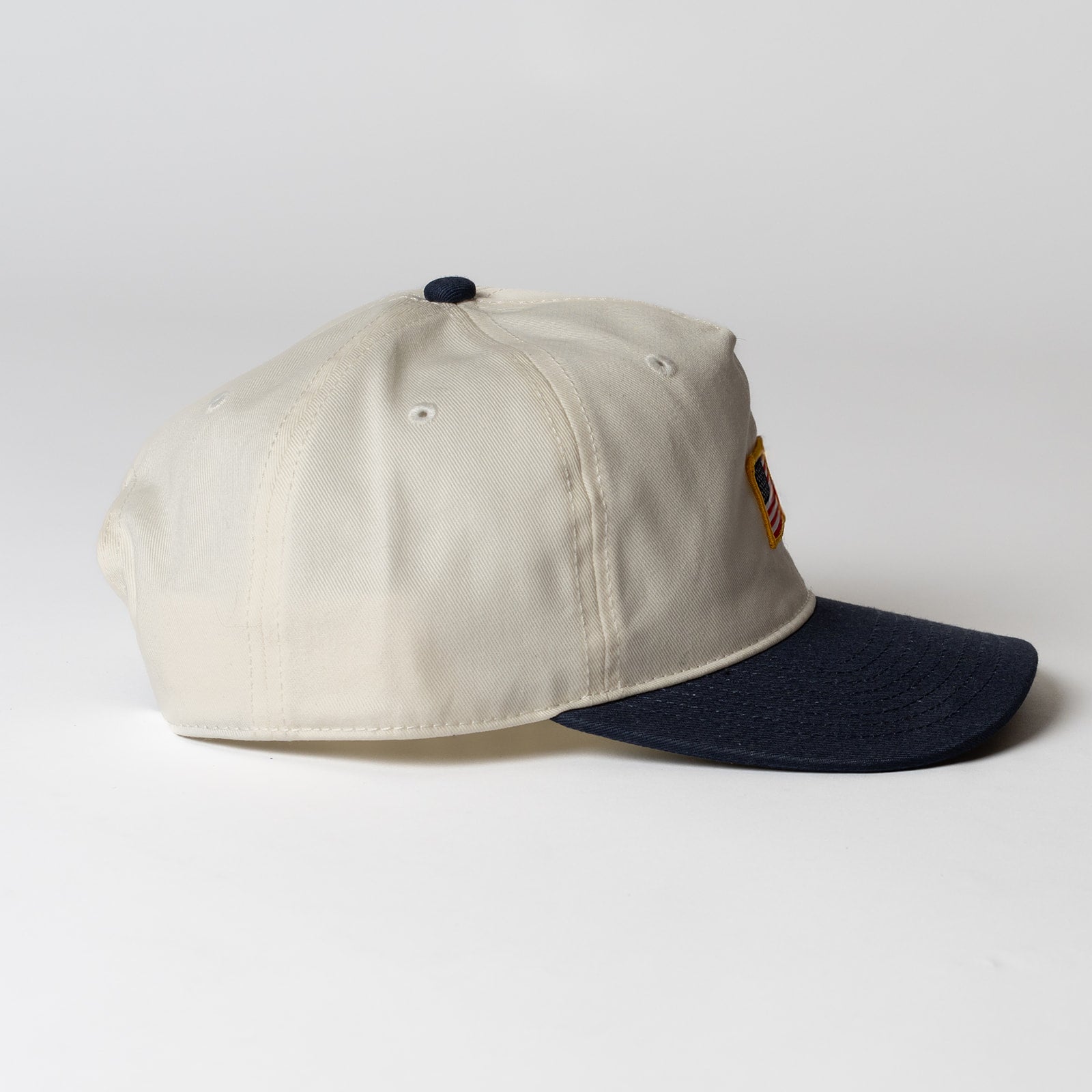 Flag Patch Two Tone Snapback Hat